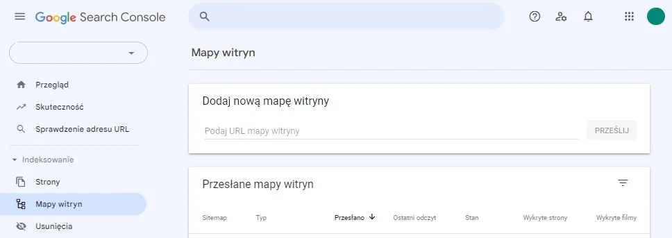 przykładowa mapa witryny wygenerowana przez Yoast SEO